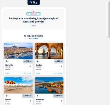 Dnešní TOP: Marseille za 738 CZK, Krakov za 873 CZK a ještě mnohem víc!