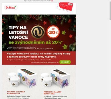 SLEVA až 20 % na doplňky stravy a potraviny NUPREME