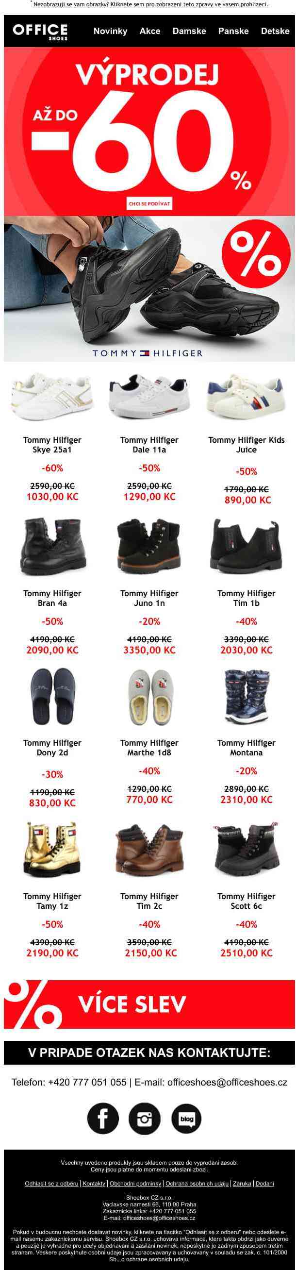 🔴Tommy Hilfiger boty se slevou až do -60%!🔴