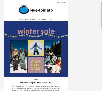 Winter Sale: Snowwear