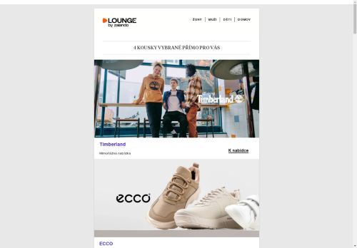 Timberland, ECCO a Champion ⎥ Nabídky, které si nesmíte nechat ujít