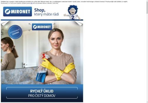 OS: Rychlý úklid bez
 námahy, dokonalý výsledek každý den