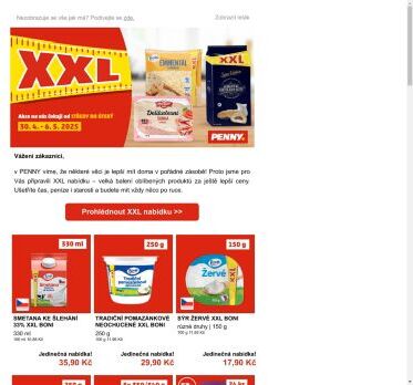 Víc za méně? Využijte naši XXL nabídku