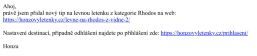 Levně na RHODOS z Vídně - 895 Kč - HonzovyLetenky.cz