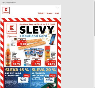 Kaufland Brno - Slevy s Kaufland Card