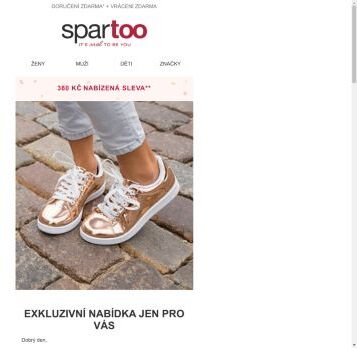 ? Psssst ....375 Kč na Váš čeká v tomto emailu. ✔️