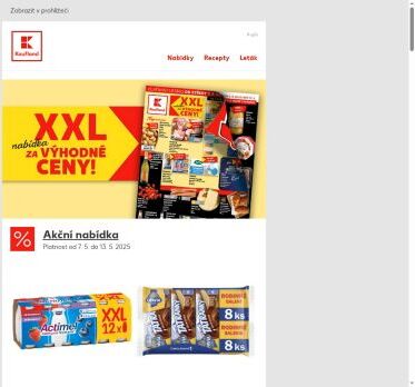 XXL nabídka za výhodné ceny - již od středy!