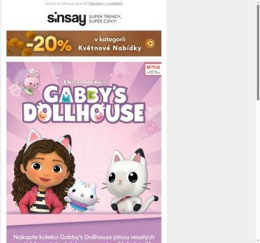 Kolekce Gabby’s Dollhouse 😻