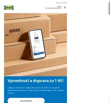 Mo‌, 8. května máte dopravu jen za 1 Kč při nákupu v aplikaci!