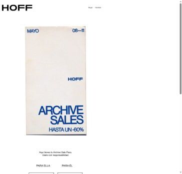HASTA UN 60% | Archive Sales