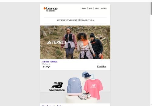 Adidas Terrex, New Balance & Versace ⎪ Dnešní top 3