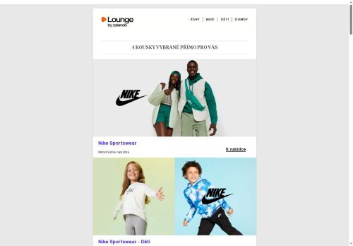 Nike Sportswear, Calvin Klein Underwear & Converse ⎪ Zajímavé nabídky jen pro vás