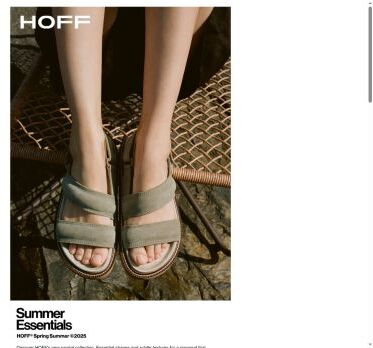 Essential sandals for summer