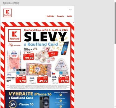 Kaufland Brno - Slevy s Kaufland Card