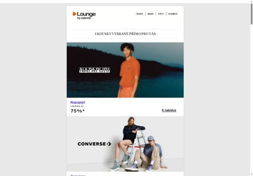 Napapijri, Converse a bugatti ⎪ Objevte další stylové nabídky