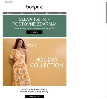 Získejte 150 Kč a poštovné zdarma