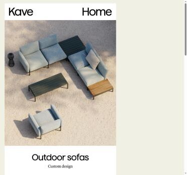 How to customise your outdoor sofa