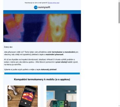 Pořiďte si vymakanou termokameru. Dnes koupíte, zítra skenujete