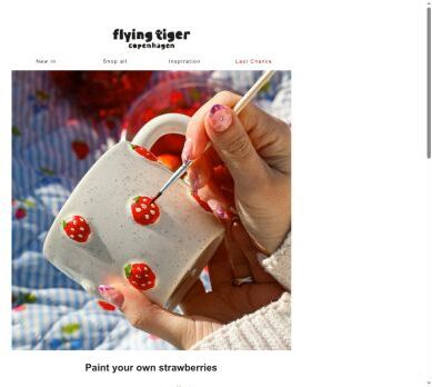 New in: Paint-your-own ceramics 🧑‍🎨🍓