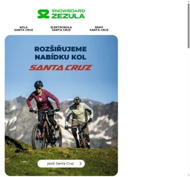 Rozšiřujeme nabídku kol Santa Cruz! ❤️🚵
