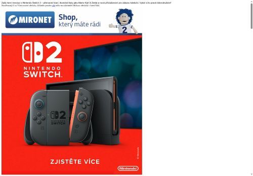 OS: Objev nový svět zábavy s Nintendo
 Switch 2!