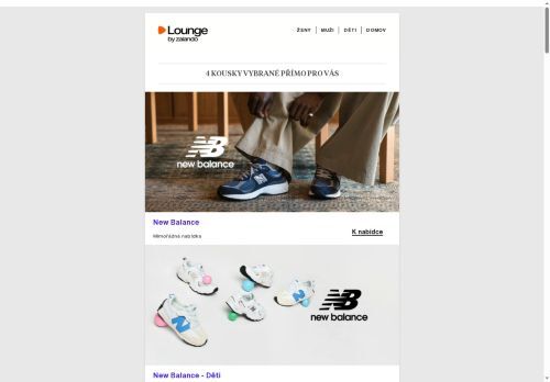 New Balance, ALDO & Even&Odd ⎪ Dnešní top 3