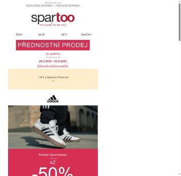 Zde naleznete vaše štěstí!✨ Až -50% na Adidas Sportswear, BOTD, Gabor, Polo Ralph Lauren a Josef Seibel s doručením zdarma