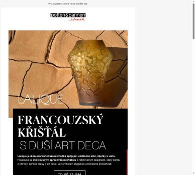 Poznejte svět Lalique – francouzské ikony elegance.