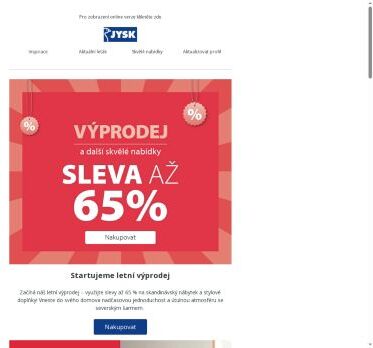 Výprodej právě odstartoval 📢