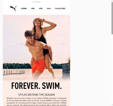 Dive Into Summer With PUMA Swimwear