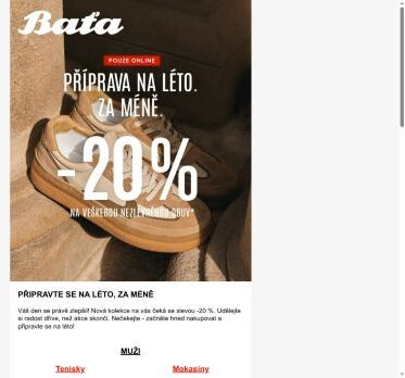 -20 % SLEVA NA NOVOU KOLEKCI🛍️