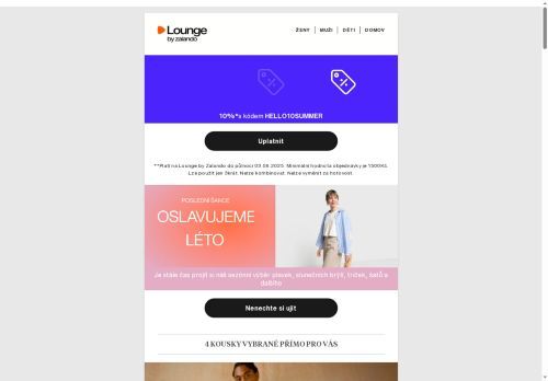 Teď nebo nikdy! Toto léto cestujte stylově s 10% slevou