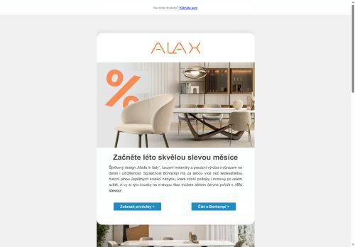 Italská značka Bontempi celý červen se slevou 15 %!