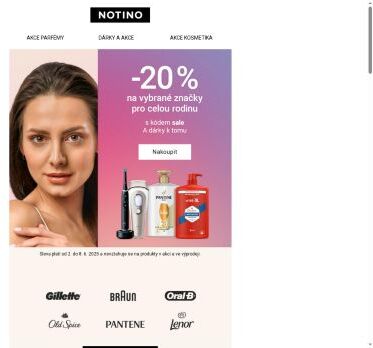 −20 % na oblíbené značky, které ocení celá rodina