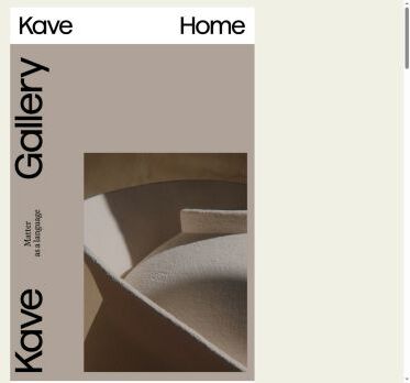 Kave Gallery presents three new artists