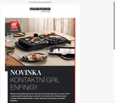 Představujeme vám nový ZWILLING Enfinigy kontaktní gril.