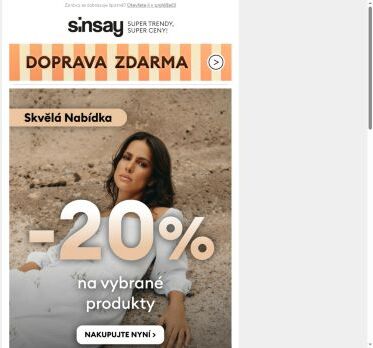 [ -20% ] 😍 DOPRAVA ZDARMA 🚚💨