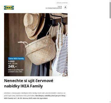 Mo, využijte červnové nabídky IKEA Family!
