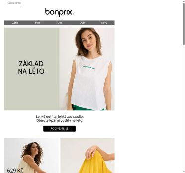 Ležérní outfity na léto