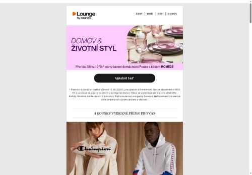 Vylepšete své hnízdečko: Sleva 10% na oblíbené vybavení domova + ASICS, Champion a Superfit ⎪ Tak. Mnoho. Možností 😍
