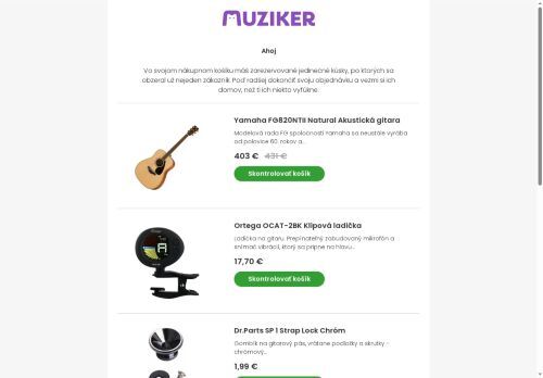 Ktosi má zálusk na tvoje veci