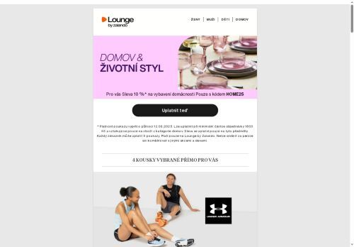 Under Armour, Kids ONLY a Swing ⎪ Nechte se inspirovat módou ➜ + Vylepšete své hnízdečko: Sleva 10% na oblíbené vybavení domova