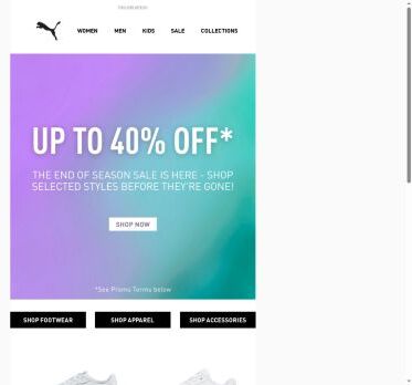 Don’t Miss Up To 40% OFF*