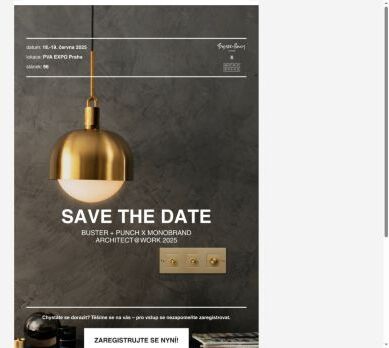 SAVE THE DATE: ARCHITECT@WORK PRAHA 18.-19. 6. 2025!