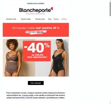 -40 % | Tvarující spodní prádlo