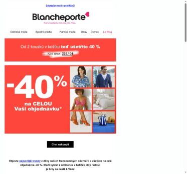 Pondělí plné módy se slevou -40 %