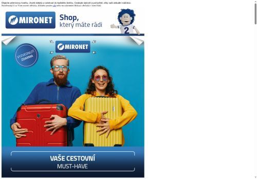 OS: Cestujte lehce, cestujte s Mironetem