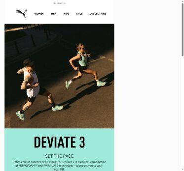 Set The Pace With Deviate 3