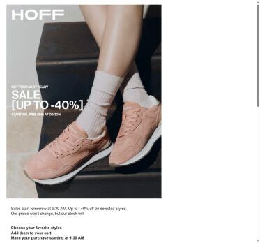 SALE | GET YOUR CART READY