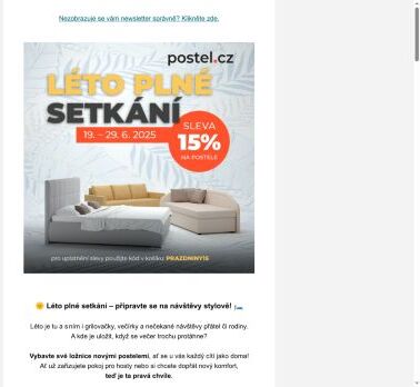 Léto plné setkání – připravte se na návštěvy stylově!